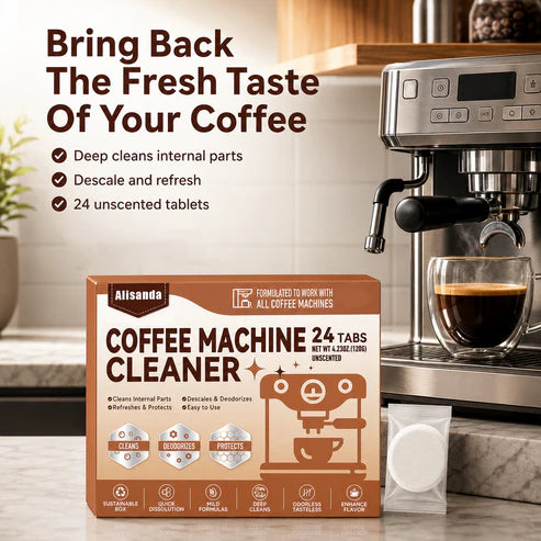 🔥LAST DAY BUY 1 GET 1 FREE 12 Count Coffee Maker Cleaner Tablets, This cleaning product eliminates limescale and odors