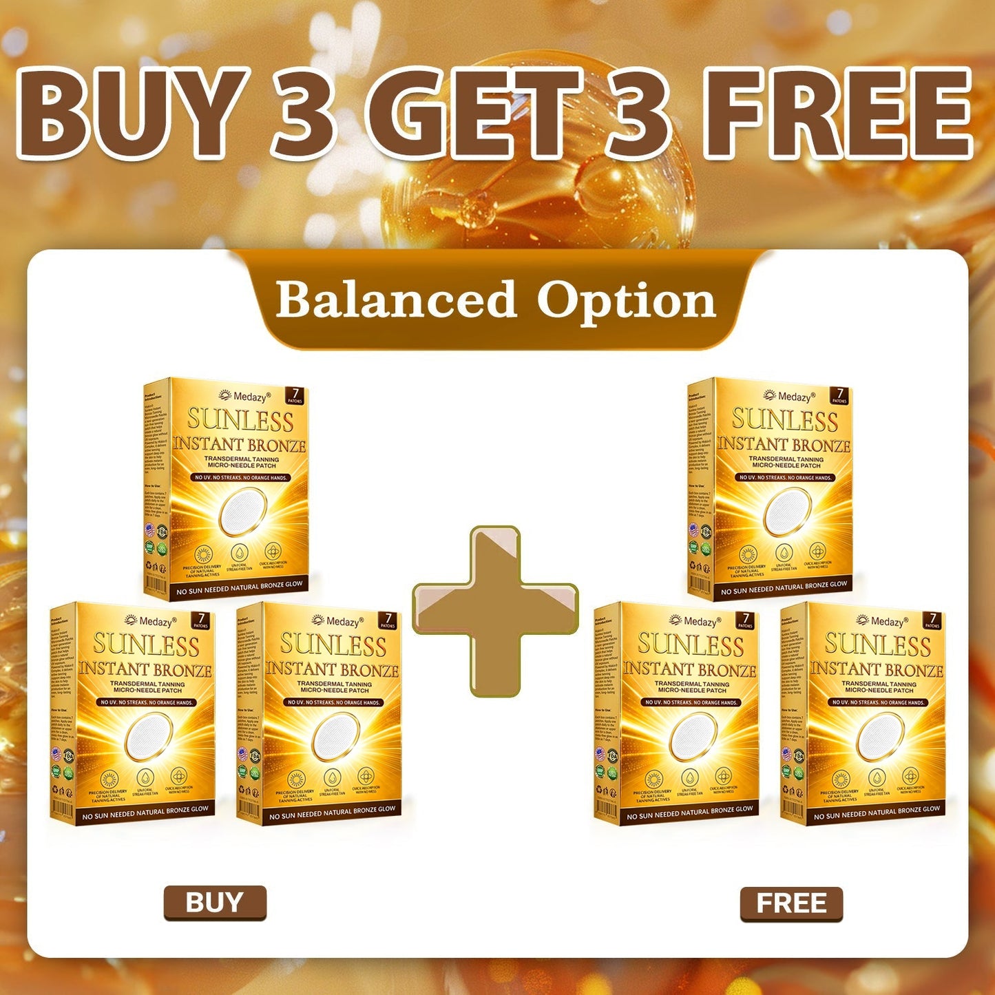 QIAWI™ Sun-Free Golden Bronze Glow — No UV, No Streaks, Just a Natural Vacation Tan