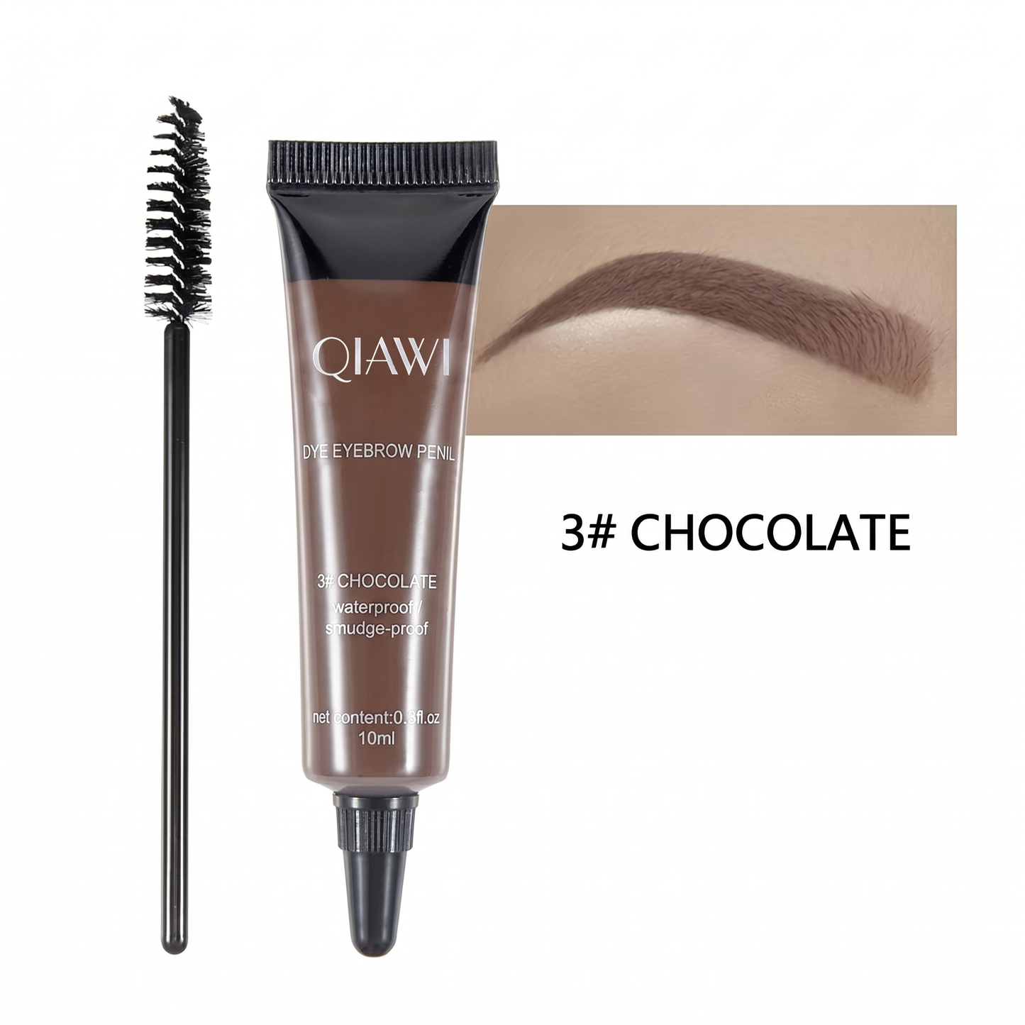 Long-lasting Waterproof Smudge-proof Liquid Eyebrow Gel/Tint