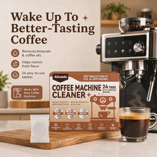 🔥LAST DAY BUY 1 GET 1 FREE 12 Count Coffee Maker Cleaner Tablets, This cleaning product eliminates limescale and odors
