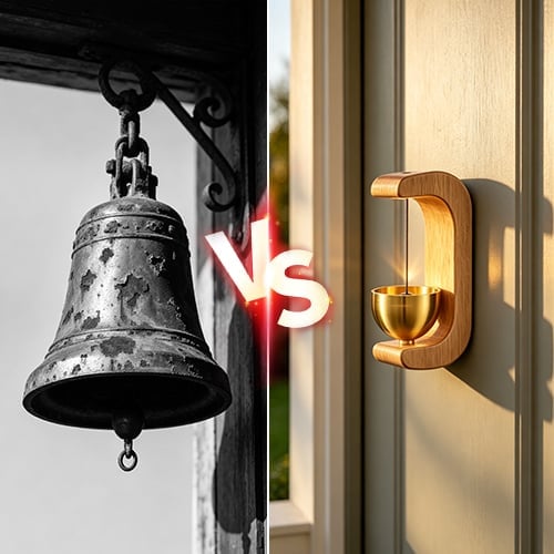 Vintage Door Bell Hanging Ornament