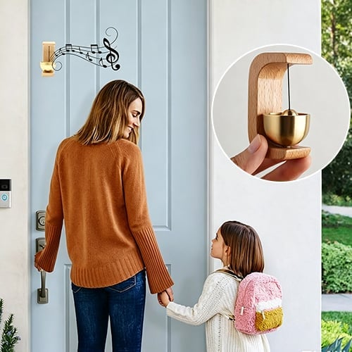 Vintage Door Bell Hanging Ornament