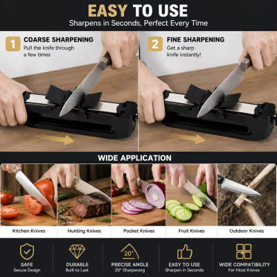 🔪✨Portable Precision Knife Sharpener
