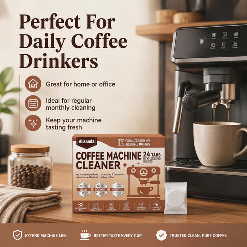 🔥LAST DAY BUY 1 GET 1 FREE 12 Count Coffee Maker Cleaner Tablets, This cleaning product eliminates limescale and odors