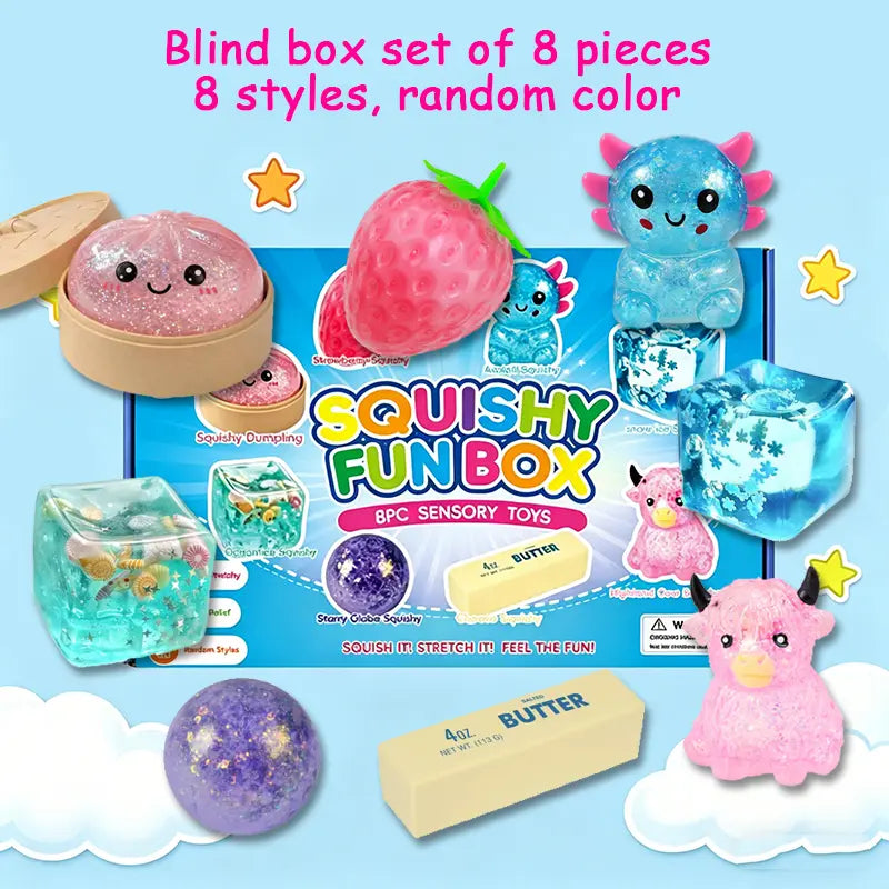 8-Piece Mystery Squishy Box image 1