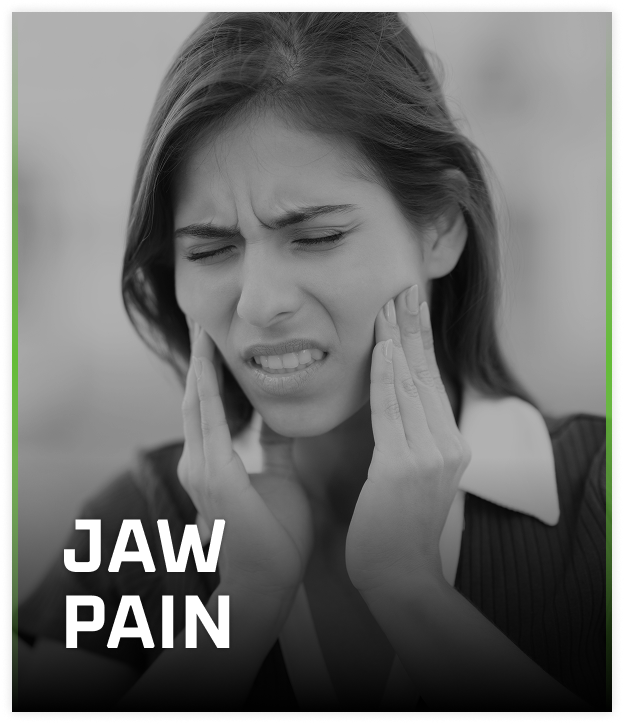 Jaw tension comfort support